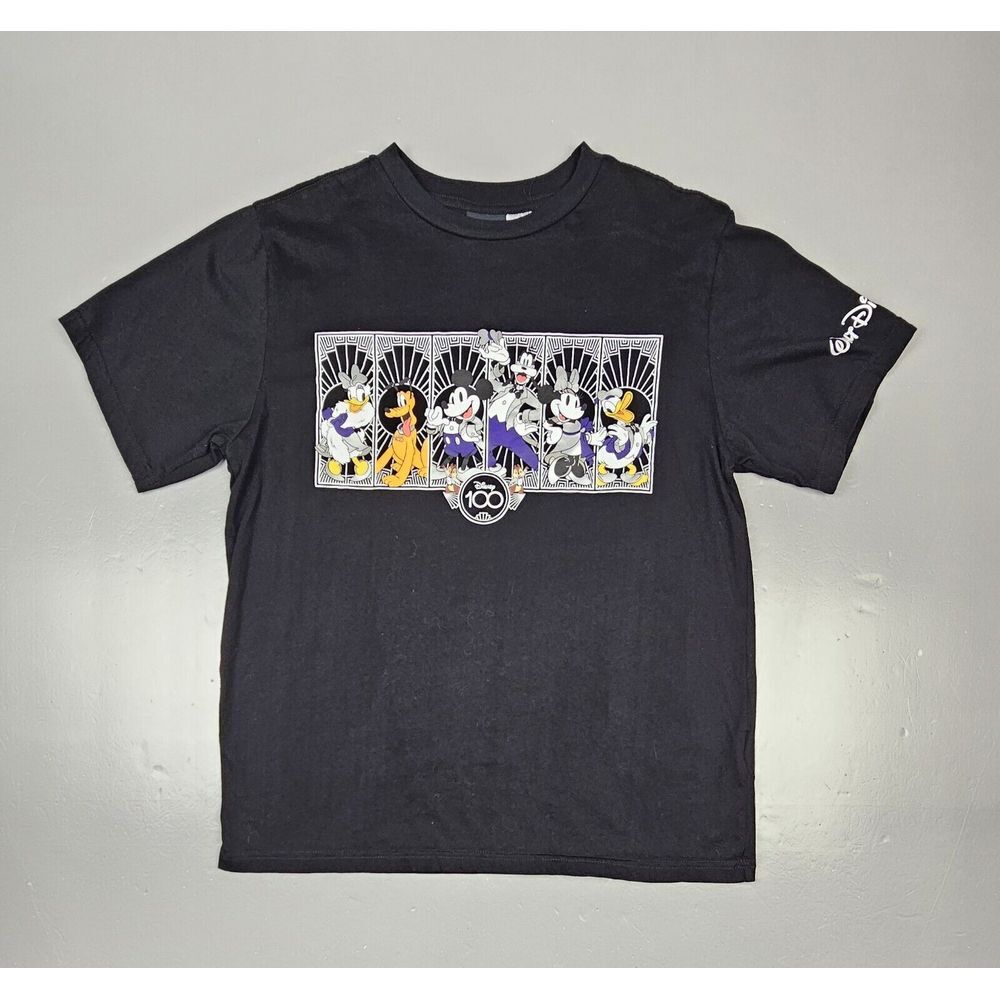 2023 Disney Parks 100th Anniversary T-Shirt Size Large. Mickey & Friends 100D.
